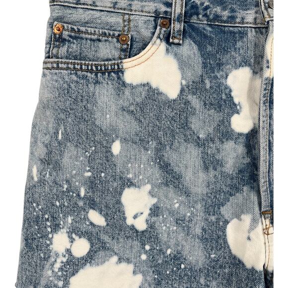 RE/Done Shorts 70s high waisted denim size 32 - Picture 2 of 6